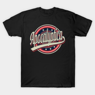 Graphic Aesthetic Apocalyptica Proud Name Circle Vintage Art T-Shirt